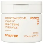 INNISFREE VITAC GREENTEA BRIGHTENING PAD 60 PCS