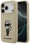Karl Lagerfeld Karl Sketch & Logo telefoni &uuml;mbris MagSafe toega iPhone 17 Pro pruun