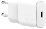 Puro valge laadija | 20W | Power Delivery | USB-C | valge