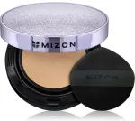 Mizon Vegan Collagen SPF38 PA++ Long-lasting Cushion Foundation with High UV Protection Color #23 Natural Sand Beige 2x15 G