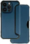 Razor Carbon raamatut&uuml;&uuml;pi telefoni &uuml;mbris iPhone 14 Pro Max tumesinine