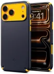 Spigen Nano Pop Hybrid Mag telefoni &uuml;mbris MagSafe toega iPhone 17 Pro tumesinine
