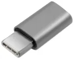 Qoltec Adapter USB-C 3.1 | Micro USB 2.0 | MHL | Alumiinium