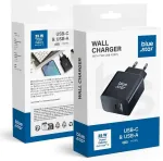 Blue Star TFB-TC-25WPD reisilaadija | 25W | PD, QC | USB-C, USB-A | must