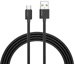 T-phox Nets andmeedastus- ja laadimiskaabel | USB-A kuni USB-C | 15W | 2m | must