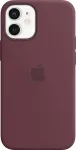 Apple MHKQ3ZE/A Silicone telefoni &uuml;mbris MagSafe toega iPhone 12 Mini lilla