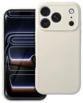 Forcell F-Protect Rubber Premium telefoni &uuml;mbris MagSafe toega iPhone 16e | iPhone 17e beež