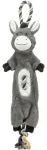 Pl&uuml;&uuml;sm&auml;nguasi - Trixie Donkey, plush|rope, recycled, 66 cm