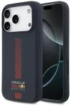 Red Bull Silicone Powerbar telefoni &uuml;mbris MagSafe toega iPhone 17 Pro tumesinine