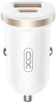 XO CC56 autolaadija | 30W | PD, QC | USB-A, USB-C | valge