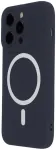 Silicon Soft telefoni &uuml;mbris MagSafe toega iPhone 14 sinine