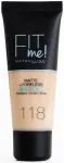 Debenhams Fit Me Matte & Poreless t&auml;ielikult kattev matt ja hajutatav jumestuskreem normaalsele ja rasusele nahale, toon Light Beige