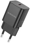 Borofone BN13 reisilaadija | 30W | PD, QC, GaN, PPS | USB-C | must