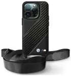 BMW BMHCP16X23PSCCK iPhone 16 Pro Max     6.9" czarny|black hardcase M Edition Carbon Stripe & Strap