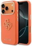 Guess FW Resin Logo telefoni &uuml;mbris iPhone 17 Pro Max oranž