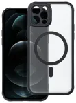 FULL MATTE MAG COVER telefoni &uuml;mbris MagSafe toega iPhone 12 Pro must