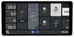 6.95" Shelly Wall Display X2i WiFi/BLU control panel (black)