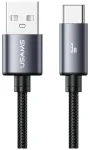 USAMS U91 andmeedastus- ja laadimiskaabel | USB-C kuni USB-A | 18W | 1m | hall