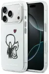 Karl Lagerfeld Karl & Choupette telefoni &uuml;mbris MagSafe toega iPhone 17 Pro Max l&auml;bipaistev