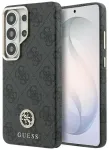Guess 4G Rhinestone Round Logo telefoni &uuml;mbris MagSafe toega Samsung Galaxy S26 Ultra (S948) must