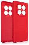 Beline silikoonist &uuml;mbris Xiaomi Redmi Note 14 Pro 5G jaoks, punane