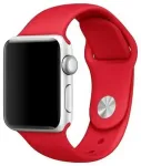 Mercury nutikella rihm Apple Watch (42/44/45 mm) jaoks | silikoonist | punane