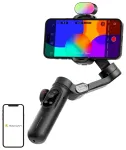 AOCHUAN X Pro RGB-valgustusega stabiliseerija (Must)