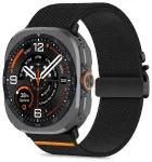 Tech-Protect nutikella rihm Galaxy Watch Ultra/Ultra 2 (47 mm) jaoks | nailonist | must