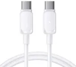 Joyroom S-A14 data transfer and charging cable | USB-C to USB-C | 60W | 1.2m | white