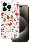 TEL PROTECT Christmas Clear telefoni &uuml;mbris iPhone 14 Pro l&auml;bipaistev (disain 1)