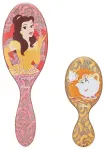 Disney's Beauty & the Beast Princess Belle Wet Brush Original Detangler & Mini Detangler Hair Brush Set, None