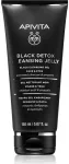 Apivita Black Detox Must Puhastusgeel N&auml;ole ja Silmadele 150ml