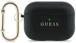 Case Guess Grained Classic Logo Hook for AirPods Pro 3 black