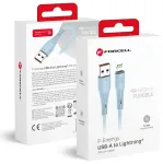 Forcell F-Energy C343 andmeedastus- ja laadimiskaabel | USB-A kuni Lightning | 12W | 1m | sinine