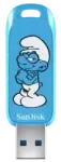 Flash drive Sandisk Smurfs 64GB Brainy Smurf Edition
