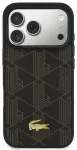 Lacoste PVC Blend telefoni &uuml;mbris MagSafe toega iPhone 17 Pro pruun