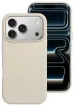 Forcell F-Protect Frame Premium telefoni &uuml;mbris MagSafe toega iPhone 16e | iPhone 17e beež