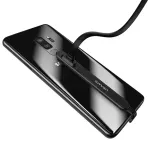 USAMS U9 US-SJ236 andmeedastus- ja laadimiskaabel | USB-A kuni USB-C | 1.5m | must