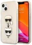 Karl Lagerfeld KLHCP13SKCTUGLGO iPhone 13 mini 5,4" kuldne | gold hardcase Glitter Karl`s & Choupette