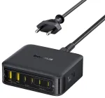 Baseus EnerFill FH21 reisilaadija | 120W | GaN | USB-C, USB-A | must