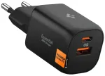 Spigen Essential EE352EU reisilaadija | 35W | USB-C, USB-A | must