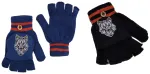 Laste 5-s&otilde;rmelised kindad "kapuutsiga" MITTENS R-126 navy blue (14)