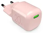 Puro 20W GaN USB-C travel charger | Pink