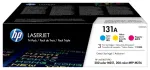 Tooneri komplekt HP 131A U0SL1AM ts&uuml;aan/magenta/kollane