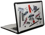 Skinarma case Henko MacBook Air 15" (M3-M2) frost clear
