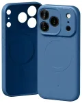 Mercury poolsilikoonist telefoni&uuml;mbris MagSafe toega, sobib iPhone 17 Pro jaoks, sinine