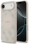 Guess 4G Circle Classic Logo telefoni&uuml;mbris MagSafe toega iPhone 17 Air jaoks, roosa
