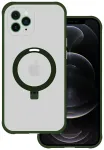 Tel Protect Magical telefoni &uuml;mbris alusega ja MagSafe toega iPhone 11 Pro Max roheline