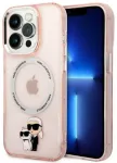 Karl Lagerfeld KLHMP14LHNKCIP iPhone 14 Pro 6,1" hardcase r&oacute;żowy|pink Iconic Karl&Choupette Magsafe