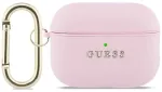 Case Guess Grained Classic Logo Hook for AirPods Pro 3 pink